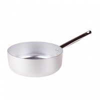CASSERUOLA 1 MANICO BASSA ALLUMINIO diametro 36 cm, altezza 11,5 capacità lt 11,5