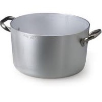 CASSERUOLA ALTA ALLUMINIO 2 MANICI diametro 16cm, altezza 8 cm, capacità 1,7 lt