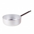 CASSERUOLA 1 MANICO BASSA ALLUMINIO diametro 24 cm, altezza 9 capacità lt 4,1