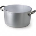 CASSERUOLA ALTISSIMA ALLUMINIO 2 MANICI diametro 50 cm, altezza 30 cm, capacità 58 lt