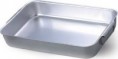 ROSTIERA RETTANGOLARE ANGOLI TONDI PESANTE DIMENSIONI 36x26 cm, altezza 8 cm